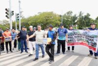 Pemerintah Kota (Pemko) Batam menggelar aksi Penggalangan Dana Kemanusiaan bagi korban bencana di Aceh, Sumatera Utara, dan Sumatera Barat.  Foto: INIKEPRI.COM