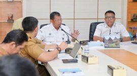 Sekda Kota Batam Firmansyah saat menerima paparan rencana investasi PT Vendoor Mebelia Indonesia, yang berminat mengembangkan kawasan budaya dan wisata di Jembatan I Barelang. Foto: INIKEPRI.COM/Media Center Batam 