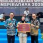 Kota Batam kembali mencatat prestasi di tingkat nasional melalui penghargaan dari Kementerian Koordinator Bidang Pemberdayaan Masyarakat (PM) pada ajang Penganugerahan SPPG Inspiradaya Tahun 2025 di Jakarta, Selasa (9/12/2025). Foto: INIKEPRI.COM