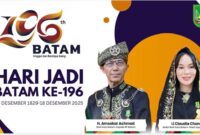Logo HJB ke-196. Foto: Media Center Batam 