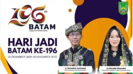 Logo HJB ke-196. Foto: Media Center Batam 