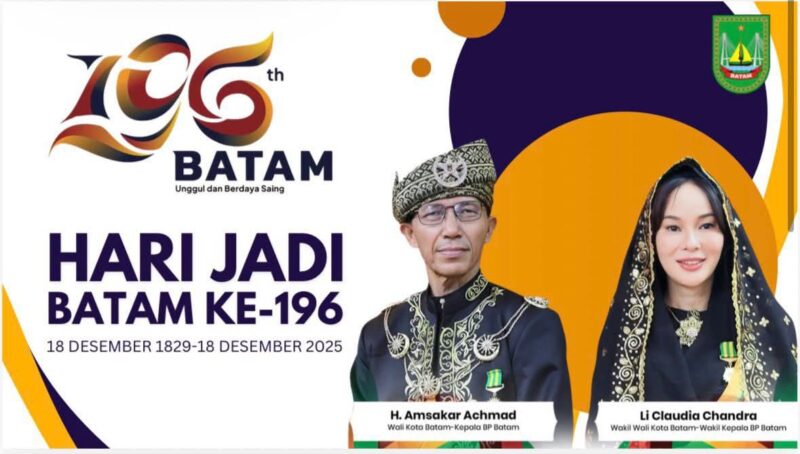 Logo HJB ke-196. Foto: Media Center Batam 