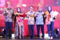 Wali Kota Batam, Amsakar Achmad, menghadiri kenal pamit Kapolresta Barelang di Radisson Hotel Batam, Sabtu (27/12/2025) malam. Foto: INIKEPRI.COM/Media Center Batam 