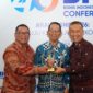 Badan Pengusahaan (BP) Batam menerima penghargaan sebagai Pioneer in Free Trade Zone Management for Regional Investment Gateaway dalam ajang BIG 40 Awards 2025  yang dihelat Bisnis Indonesia di Raffles Hotel, Jakarta, Selasa (8/12/2025). Foto: INIKEPRI.COM/BP Batam 