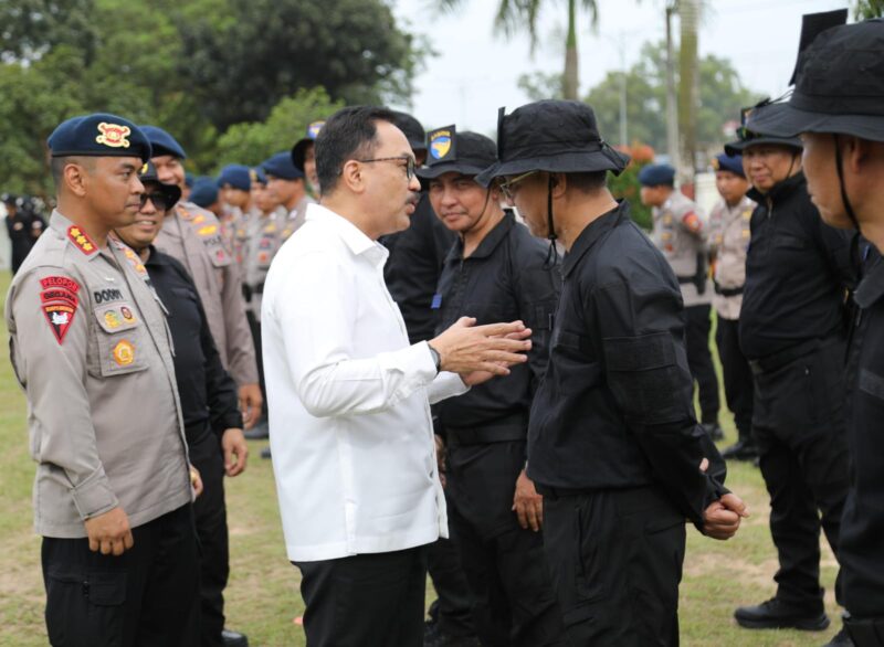 Jajaran pejabat struktural di Kedeputian Bidang Pengelolaan Bandara, Pelabuhan dan Lalu Lintas Barang, mengikuti Retret di Mako Brimob Polda Kepri, pada 8-10 Desember 2025. Foto: INIKEPRI.COM/BP Batam 