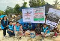 PT PLN Batam mengerahkan Tim Tanggap Darurat Bencana yang terdiri dari jajaran manajemen, pegawai, serta Serikat Pekerja PLN Batam untuk menyalurkan bantuan kepada korban banjir besar yang melanda Aceh, Sumatera Utara, dan Sumatera Barat pada 6 Desember 2025 lalu. Foto: INIKEPRI.COM/PLN Batam 