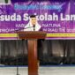 Bupati Natuna Cen Sui Lan pada acara Wisuda Sekolah Lansia Tahun 2025, yang digelar di Rumah Makan Sisi Basisir, Ranai. Foto: INIKEPRI.COM