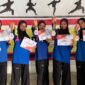 Siswi MTsN Lingga berhasil meraih sejumlah juara ajang Kejuaraan Pencak Silat SMI (Satria Muda Indonesia) Lingga Championship II 2025. Foto: INIKEPRI.COM