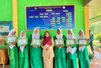 Tim siswa MAN Karimun berhasil meraih Juara 3 pada lomba Video Edukasi Galen’s Apothecary tingkat nasional tahun 2025 kategori SMA sederajat. Foto: INIKEPRI.COM