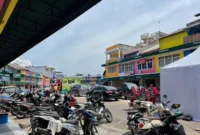 Sudut di salah satu pasar di Kota Tanjungpinang. Foto: INIKEPRI.COM