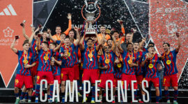 Barcelona juarai Piala Super Spanyol 2026. Foto: Istimewa 