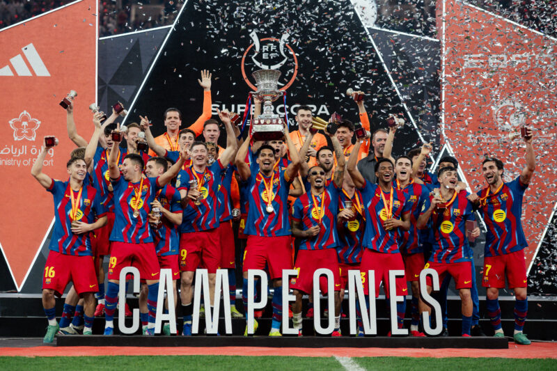Barcelona juarai Piala Super Spanyol 2026. Foto: Istimewa 