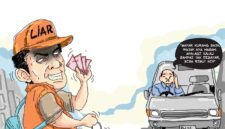 Ilustrasi juru parkir liar. Foto: Istimewa