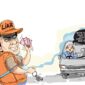 Ilustrasi juru parkir liar. Foto: Istimewa 