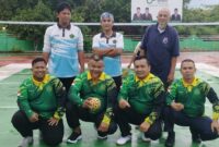 Kantor Urusan Agama (KUA) Kecamatan Singkep Barat dan Singkep Selatan turut memeriahkan peringatan Hari Amal Bakti (HAB) ke-80 Kementerian Agama dengan mengikuti lomba sepak takraw yang diselenggarakan oleh Kementerian Agama Kabupaten Lingga. Foto: INIKEPRI.COM