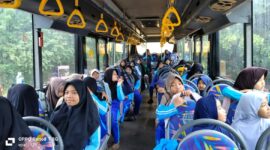 Rihlah tahunan santri Pondok Pesantren Yanbu’ul Qur’an 3 Batam. Foto: INIKEPRI.COM