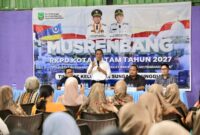 Amsakar saat menghadiri Musyawarah Perencanaan Pembangunan (Musrenbang) Kelurahan Sungai Pelunggut Tahun 2026. Foto: INIKEPRI.COM/Media Center Batam 