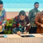 Pemko Batam dalam Penandatanganan Komitmen Bersama Pembangunan dan Penerapan Manajemen Talenta Aparatur Sipil Negara (ASN) se-Provinsi Kepulauan Riau dan se-Provinsi Riau. Foto: INIKEPRI.COM/Media Center Batam 