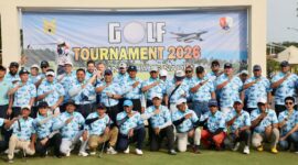 Danlanud Golf Tournament 2026 yang digelar di Palm Spring Golf & Country Club, Nongsa. Foto: INIKEPRI.COM/Media Center Batam 