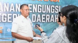 Sekdako Batam Firmansyah di Rapat Koordinasi Penanganan Pengungsian Luar Negeri di Daerah. Foto: INIKEPRI.COM/Media Center Batam 