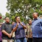 Wakil Menteri Koperasi dan UMKM RI, Helvi Yuvi Moraza saat berkunjung ke kawasan Jodoh Boulevard. Foto: INIKEPRI.COM/BP Batam 