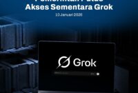 Ilustrasi pemutusan aplikasi Grok di media sosial. Foto: Kementerian Komdigi RI