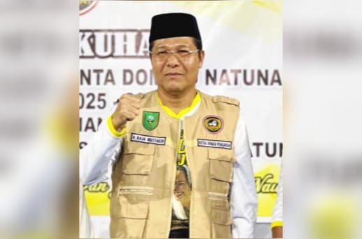 Ketua Dewan Pengarah Komunitas Pencinta Domino Natuna (KPDN), Raja Mustakim. Foto: Istimewa 