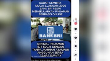 Akun TikTok m_rizki_budiman yang membagikan informasi pinjaman BRI. Foto: Tangkapan Layar 