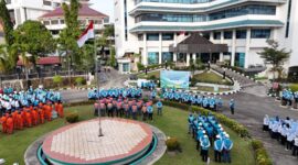 Apel Bulan K3 Nasional Tahun 2026 yang digelar di lingkungan PLN Batam. Foto: INIKEPRI.COM/PLN Batam 