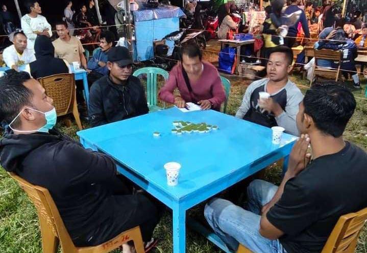 Turnamen Domino Cemaga Utara. Foto: KPDN Cemaga Utara 