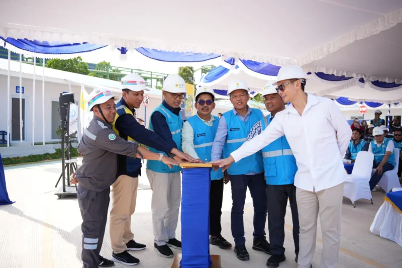 PT PLN Batam resmi melaksanakan seremoni First Piling Proyek Pembangunan PLTGU Batam #1 berkapasitas 120 M. Foto: INIKEPRI.COM/PLN Batam