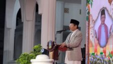 Pemerintah Provinsi Kepulauan Riau (Pemprov Kepri) menggelar peringatan Isra Mikraj Nabi Muhammad SAW di halaman Gedung Daerah Tepi Laut, Tanjungpinang, Rabu malam (14/1/2026). Foto: INIKEPRI.COM