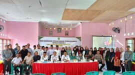 Musrenbangdes di Sesa Kadur Pulau Laut. Foto: Koramil Pulau Laut