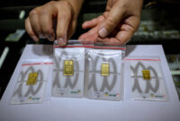 Ilustrasi emas Antam. Foto: Istimewa 