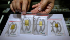 Ilustrasi emas Antam. Foto: Istimewa