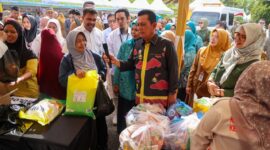 Peluncuran Gerakan Pangan Murah (GPM) Serentak se-Provinsi Kepulauan Riau Tahun 2026, di Lapangan Terminal Sei Carang Tanjungpinang. Foto: INIKEPRI.COM/KepriProv 