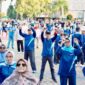 Wali Kota Batam Amsakar Achmad saat silaturahmi Persatuan Purna Bakti Pemerintah Kota Batam yang digelar di Dataran Engku Putri, Batam Centre. Foto: INIKEPRI.COM/Media Center Batam 