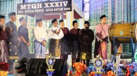 Anwar Anas, Anggota DPRD Kota Batam, menghadiri MTQH di Kecamatan Sungai Beduk, Batam. Foto: Facebook Anwar Anas 