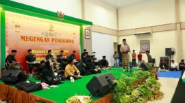 Wali Kota Batam Amsakar Achmad menghadiri Megengan Punggowo yang digelar di Aula Pusat Informasi Haji (PIH), Batam Centre, Sabtu (7/2/2026) malam. Foto: INIKEPRI.COM/Media Center Batam 