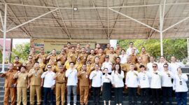 Apel Gabungan Pemerintah Kota (Pemko) Batam dan Badan Pengusahaan (BP) Batam. Foto: INIKEPRI.COM/Media Center Batam 