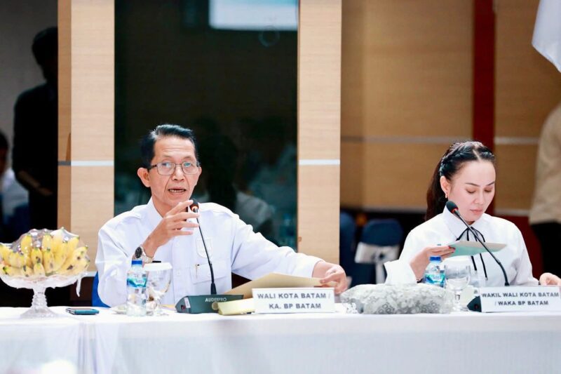 Wali Kota Batam Amsakar Achmad dan Wakil Wali Kota Batam Li Claudia Chandra. Foto: INIKEPRI.COM/Media Center Batam