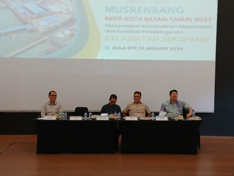 Musrenbang Kecamatan Sekupang. Foto: INIKEPRI.COM