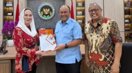 Kunjungan kerja Bupati Natuna Cen Sui Lan ke Jakarta dengan melakukan pertemuan khusus bersama Kepala Badan Gizi Nasional (BGN) Dadan Hindayana. Foto: INIKEPRI.COM/Prokopim Natuna