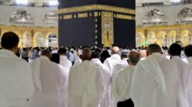 Suasana salat tarawih di Masjidil Haram. Foto: Istimewa 