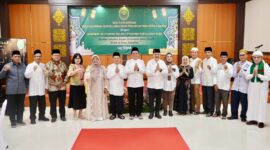 Gubernur Kepulauan Riau Ansar Ahmad menghadiri acara buka puasa bersama Keluarga Besar Pengadilan Tinggi Kepulauan Riau. Foto: INIKEPRI.COM/KepriProv 