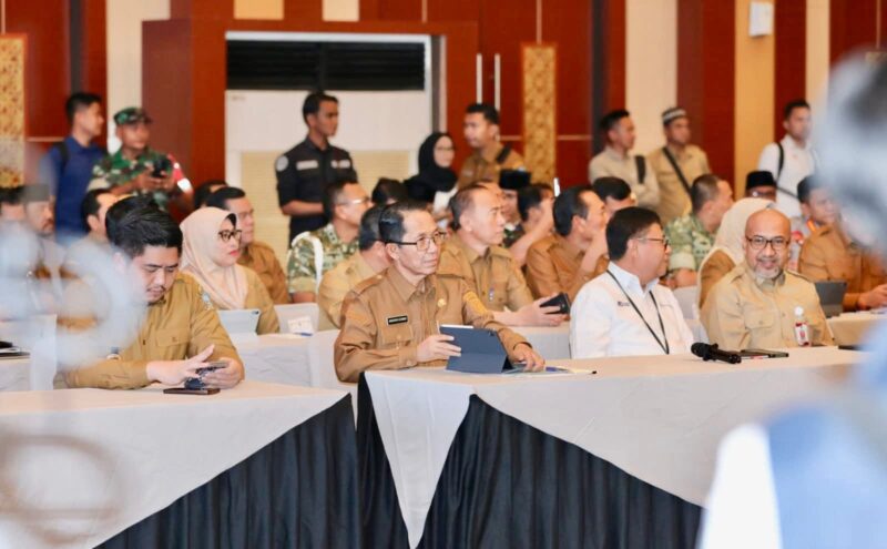 Rapat Koordinasi (Rakor) Pengendalian Inflasi Nasional yang dipimpin Menteri Dalam Negeri Tito Karnavian. Foto: INIKEPRI.COM/Media Center Batam 