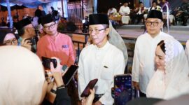Wali Kota Batam Amsakar Achmad dan Wakil Wali Kota Li Claudia Chandra. Foto: INIKEPRI.COM/Media Center Batam 