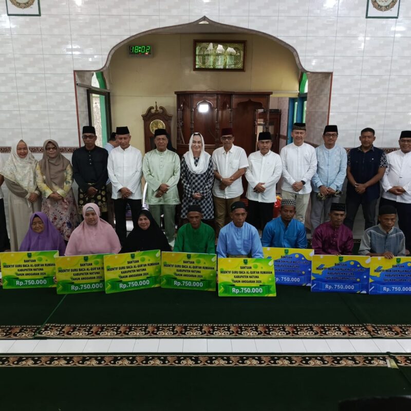 Pemerintah Kabupaten Natuna kembali melaksanakan rangkaian Safari Ramadan 1447 Hijriah yang kali ini dipusatkan di Masjid Al-Bayan, Desa Sabang Mawang, Kecamatan Pulau Tiga. Foto: INIKEPRI.COM/NatunaKab 