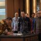 Pelantikan tiga Anggota/Deputi BP Batam di Gedung Ali Wardhana, Jakarta. Foto: INIKEPRI.COM/BP Batam 