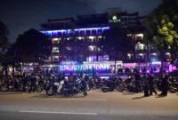 Sahur on the road klub motor di Batam. Foto: INIKEPRI.COM